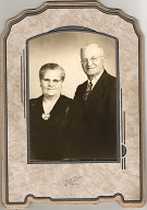 # 129  Henry and Jenny Siemers.  Photographer:  Hart Studio, Ames, Iowa.