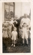 It actually says "Norma's home". George & Thora Roman with Vicky, Wendell & Jim